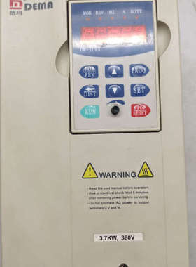议价德玛变频器3.7KW380V型号MDA00 03D743A拆