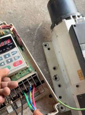 议价MHS72-7512FS 4P长川CC高速主轴电机、原装拆机