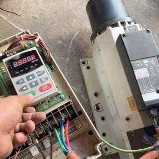 原装 4P长川CC高速主轴电机 拆机 7512FS 议价MHS72