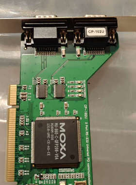 议价摩莎MOXA CP-102U//98成新 //2口卡RS23