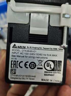 议价台达温控器DTK4848V01，二手拆机，成色漂亮，功能好
