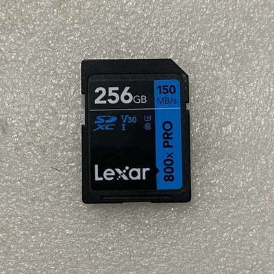 议价Lexar雷克沙256GB 800x PRO SD卡