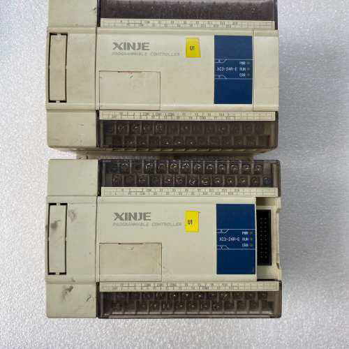议价信捷PLC可编程控制器，型号XC3-24R-E，成色如图，功