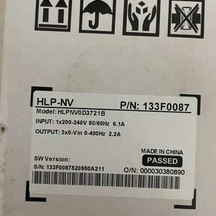 型号HLPNV0D3721B 议价全新海利普变频器HLP
