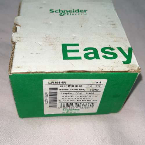 议价LRN14N，热过载继电器，全新