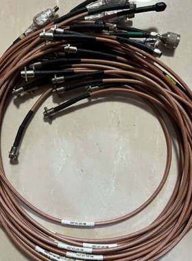 议价MICABLE镀银线射频连接器SMA母头转BMA母头法兰板固