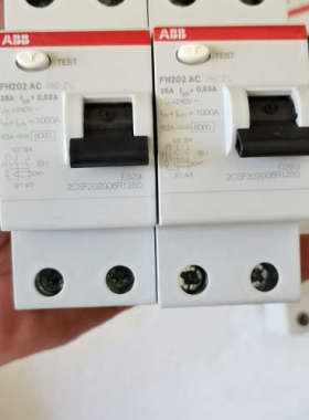 议价ABB电磁式漏电保护开关FH202AC-30mA