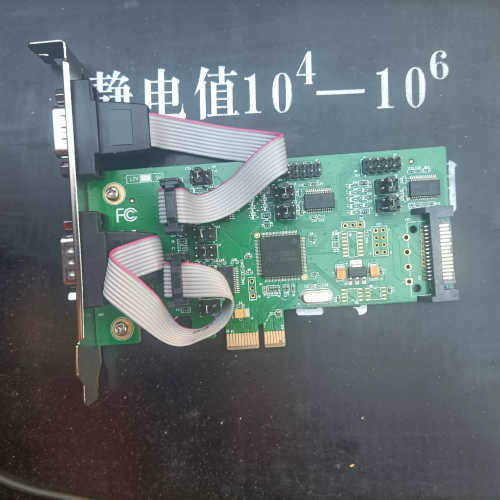 议价乐扩工业级PCI-E转4口RS-232串口扩展卡WCH384