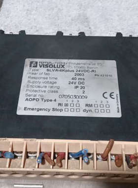 议价二手拆机倍加福VISOLUX传感器 SLVA-4Kplus