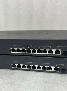 议价TP-LINK TL-SG1210PE 全千兆8口POE交换