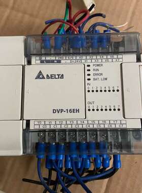 议价台达pLC dvp16eh00t3二手 150运