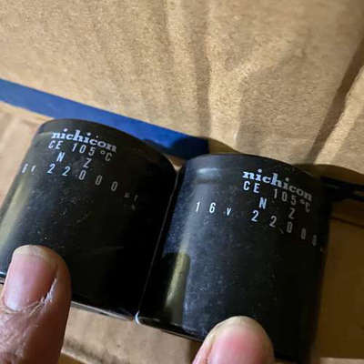 议价尼吉康 16v22000uf NZ 原装拆机 音频胆机灯