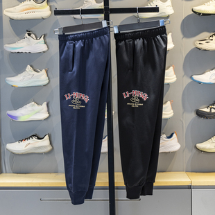 YKLW043 男女小大童束脚宽松加绒运动长裤 李宁儿童卫裤 2026新年款