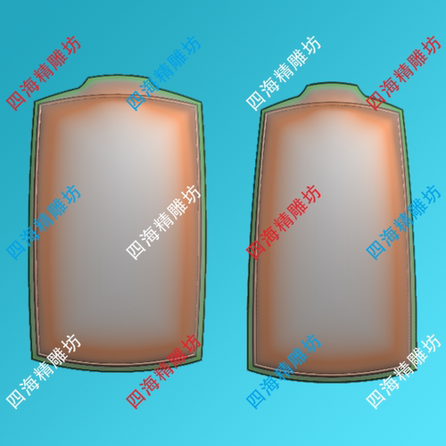 jdp格式A-2066两款简约简单易牌头平安无事牌bmp灰度图精雕图