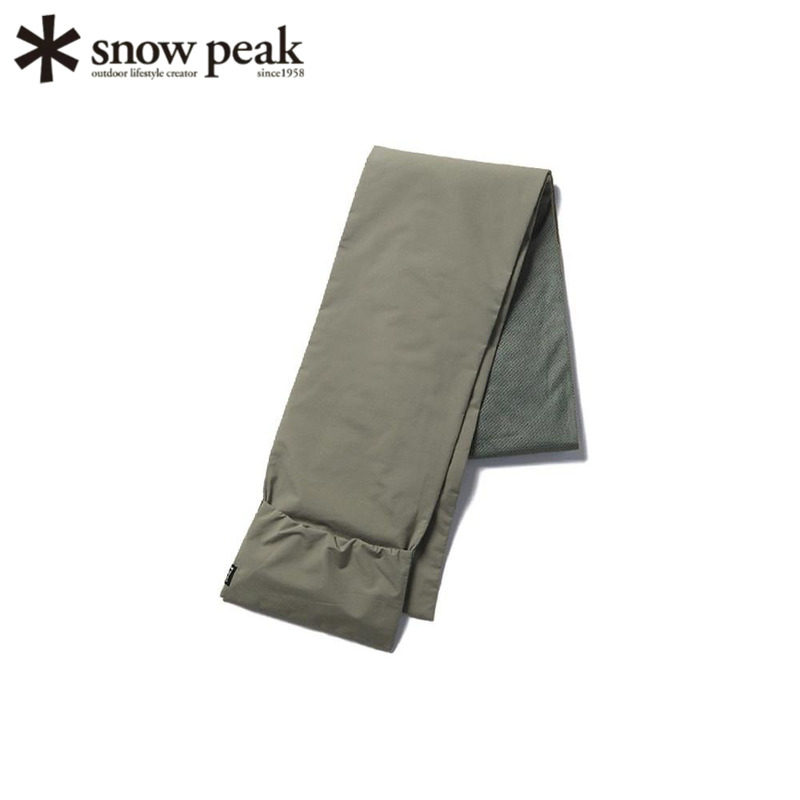 SnowPeak雪峰户外便携长款围巾