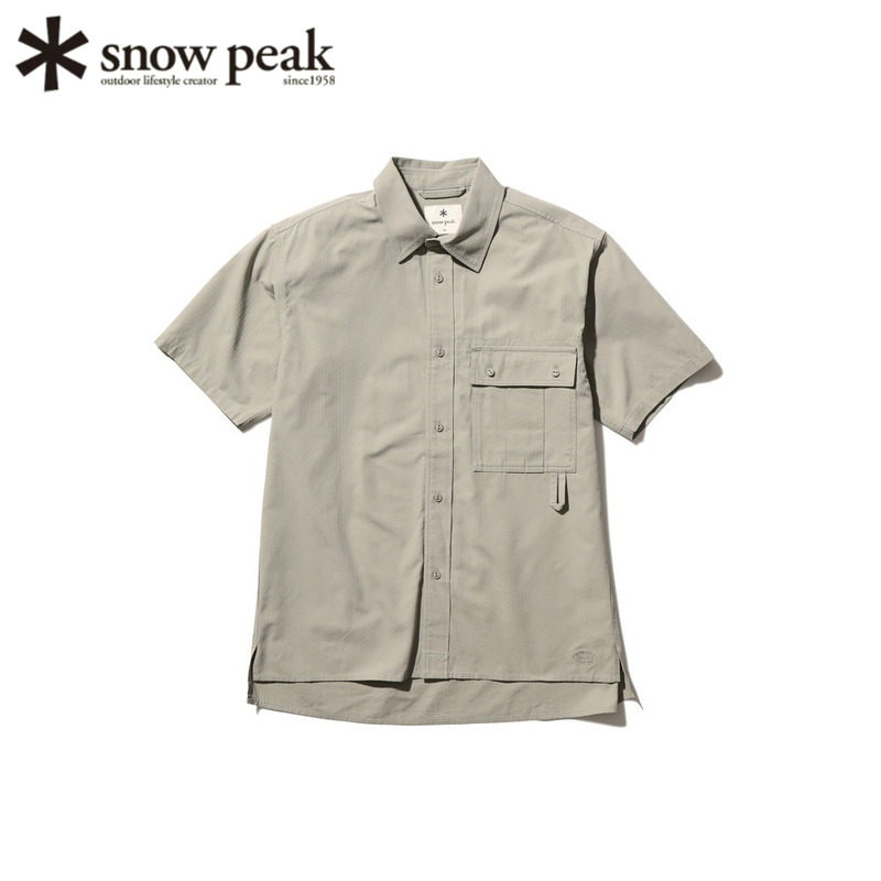 SnowPeak雪峰防撕裂短袖衬衫