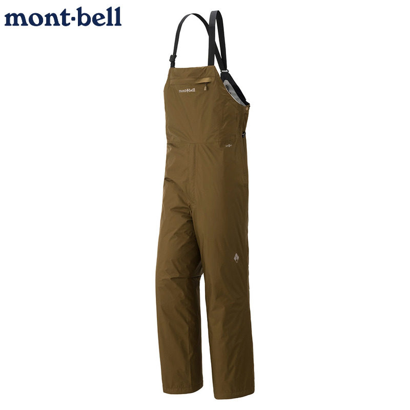 montbell背带裤冲锋裤雨裤户外