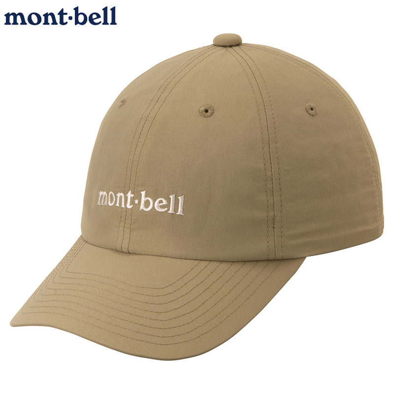 montbell鸭舌帽防水防晒帽子