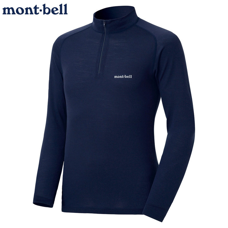 mont·bell男士羊毛内衣保暖户外