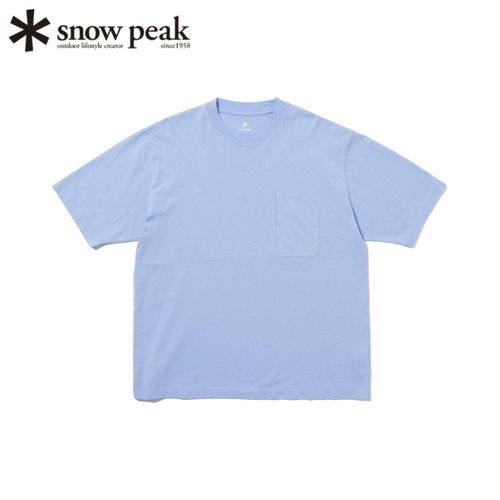 日本snowpeak雪峰有机棉短袖T恤
