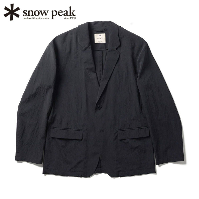日本snowpeak雪峰速干休闲西装衣