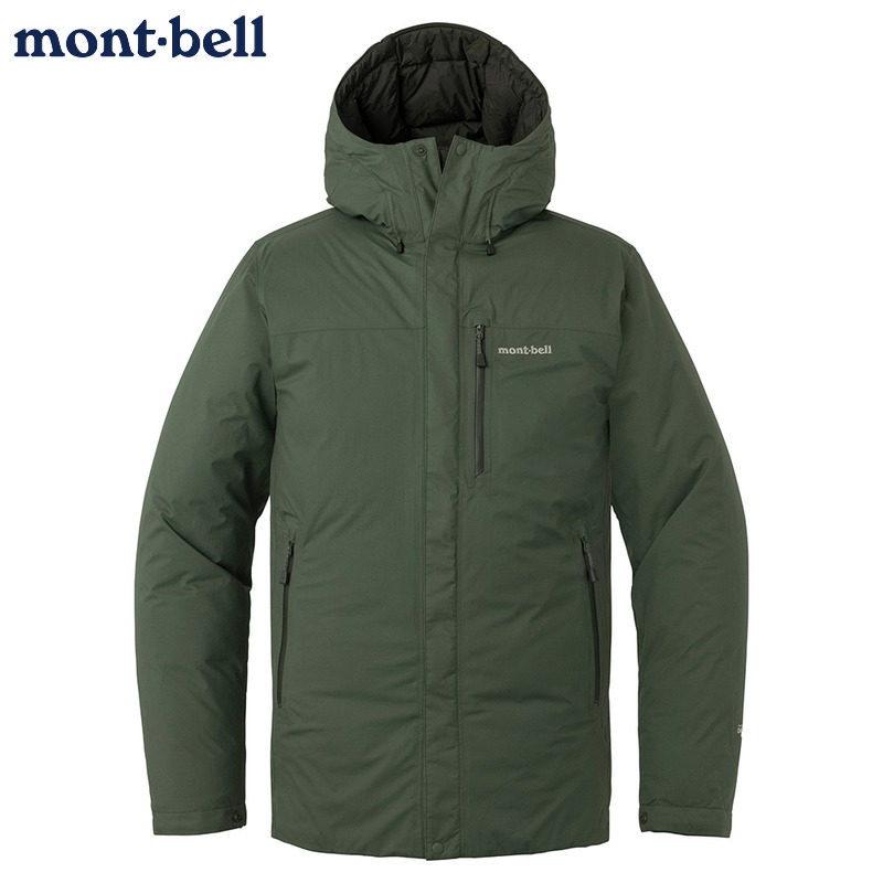montbell中长男羽绒服防水保暖