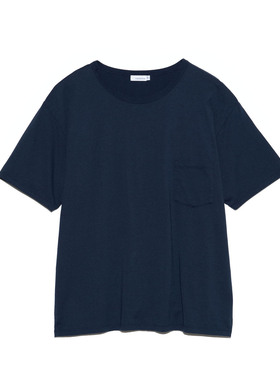 日本代购nanamica棉丝口袋T恤Cotton Silk Pocket夏季纯色短袖