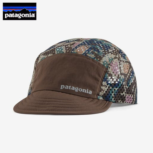 Patagonia巴塔夏季透气网帽男女