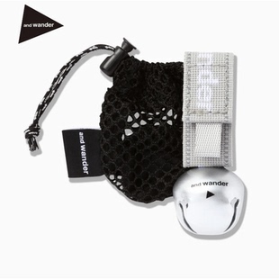 日本代购 wander铃铛便携小巧背包挂件挂扣户外熊铃 and