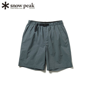 日本snowpeak雪峰夏日短裤水边轻