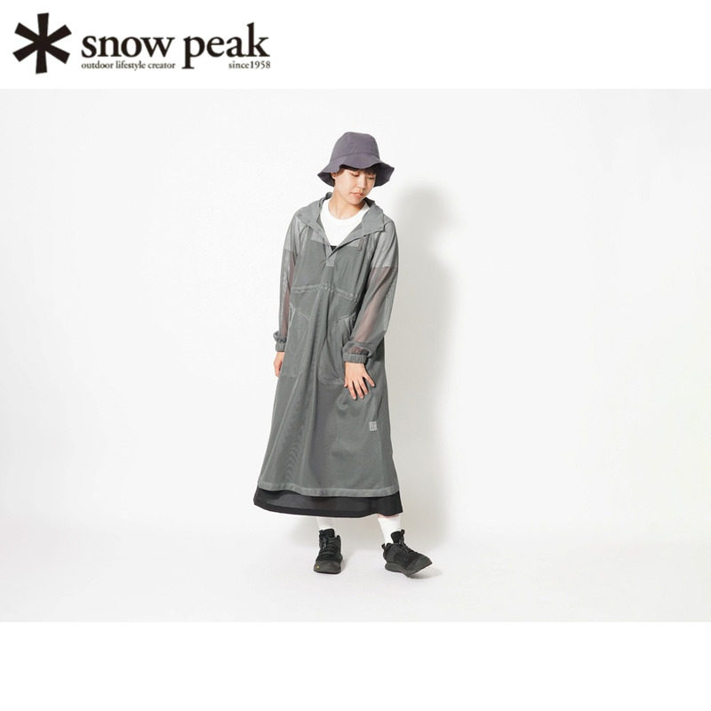 snowpeak网眼长衫防虫户外运动