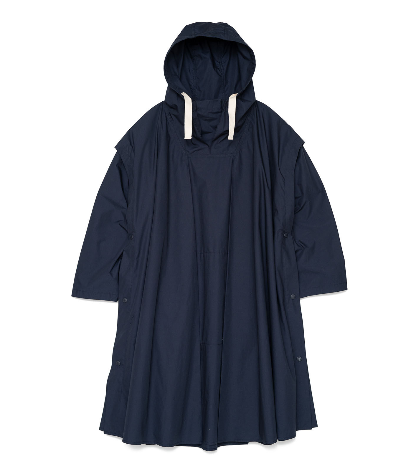 日本代购nanamica斗篷雨披Cape Poncho防雨防风轻薄女士风衣外套