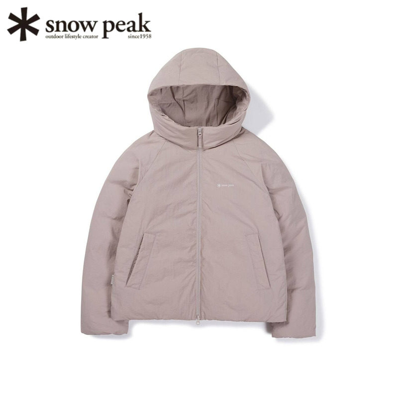 日本snowpeak雪峰轻量羽绒服女