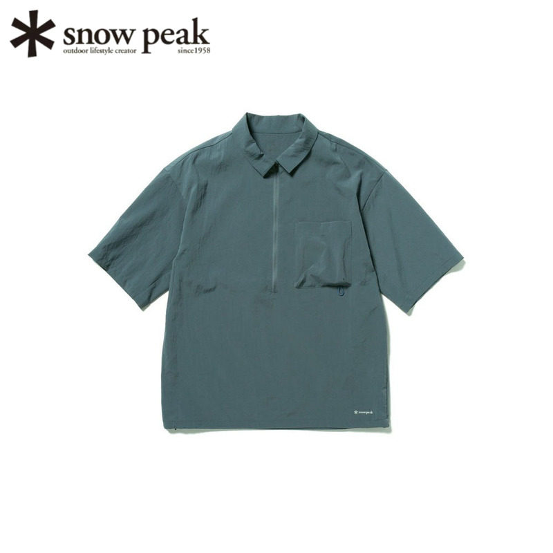 日本snowpeak雪峰短袖T恤衫快干