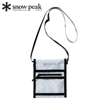 日本代购snowpeak雪峰护照手机零钱包单肩小包户外旅行防水耐用