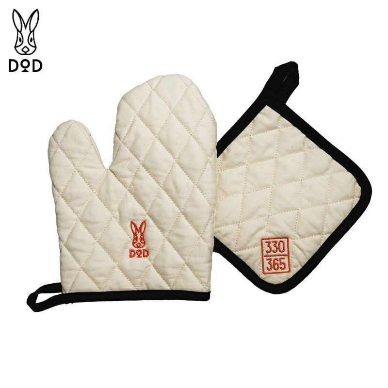 日本DOD烹饪手套组合隔热垫露营