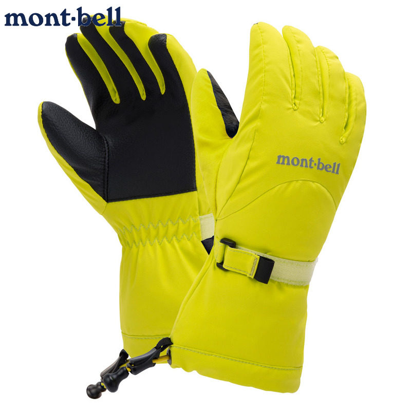 montbell儿童滑雪手套户外保暖