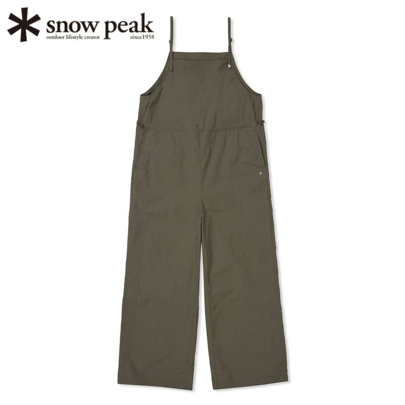 日本snowpeak雪峰女士连体裤夏季