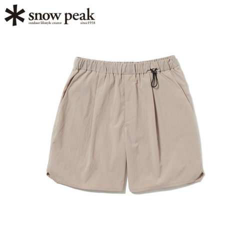日本snowpeak雪峰速干透气短裤夏