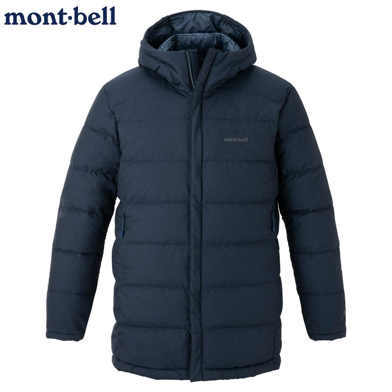 montbell轻量中长款羽绒服防水