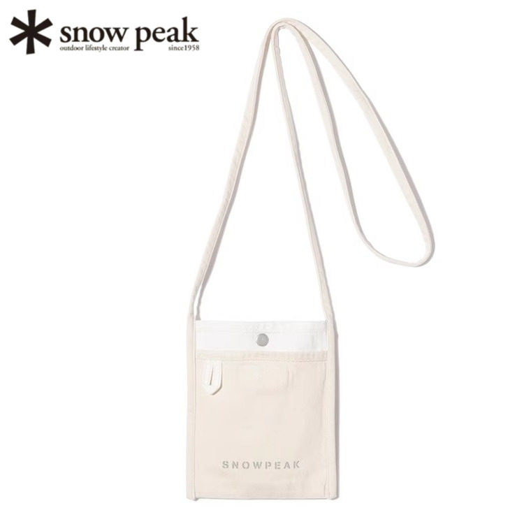 SnowPeak雪峰牛仔帆布单肩背包