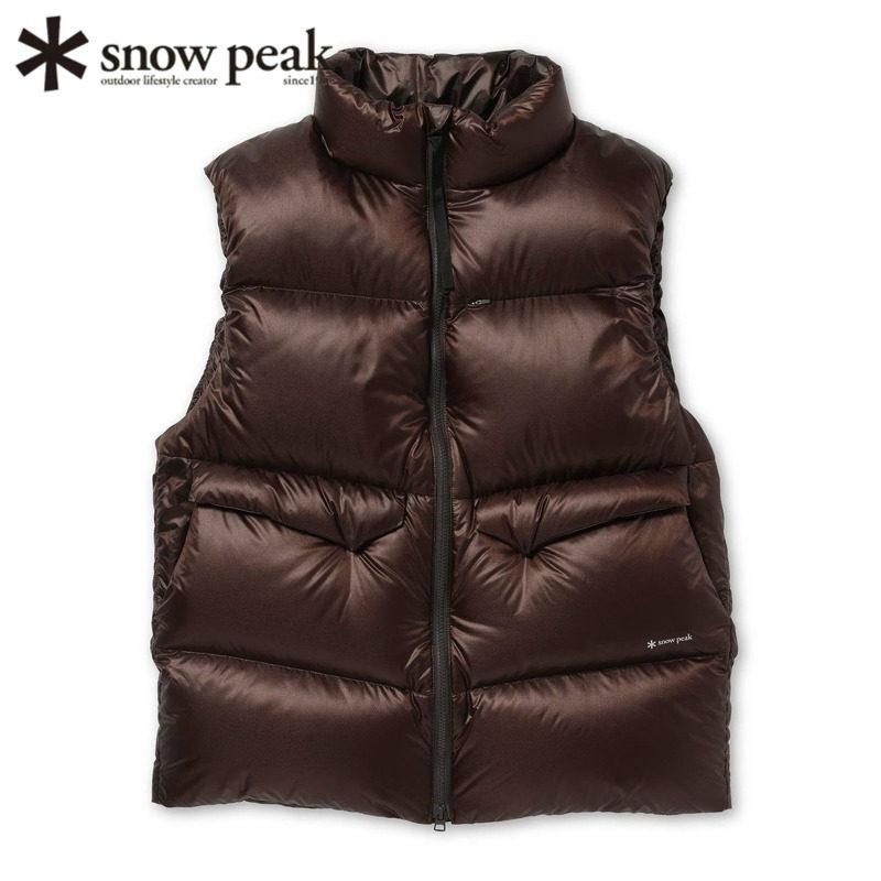 日本snowpeak雪峰轻量羽绒背心