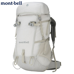 日本montbell女士户外高山双肩包