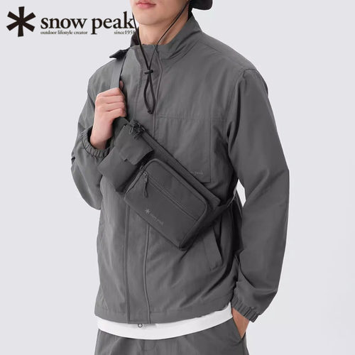 日本snowpeak雪峰RFID腰包单肩包
