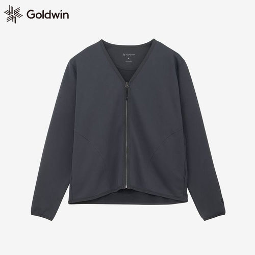 Goldwin开衫弹力户外休闲针织衫