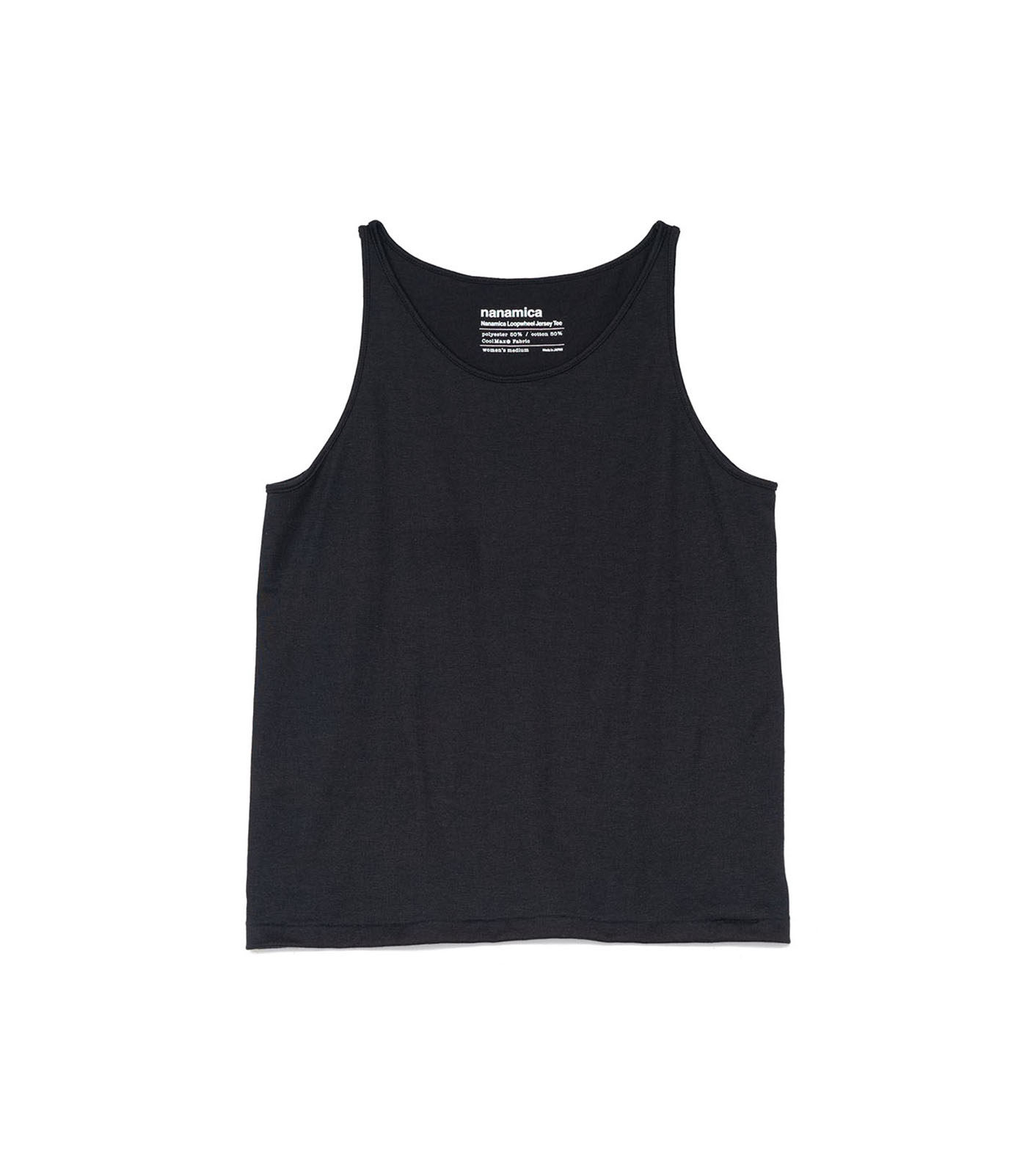 日本代购nanamica背心吊带女士夏季外穿打底内搭宽松无袖上衣T恤