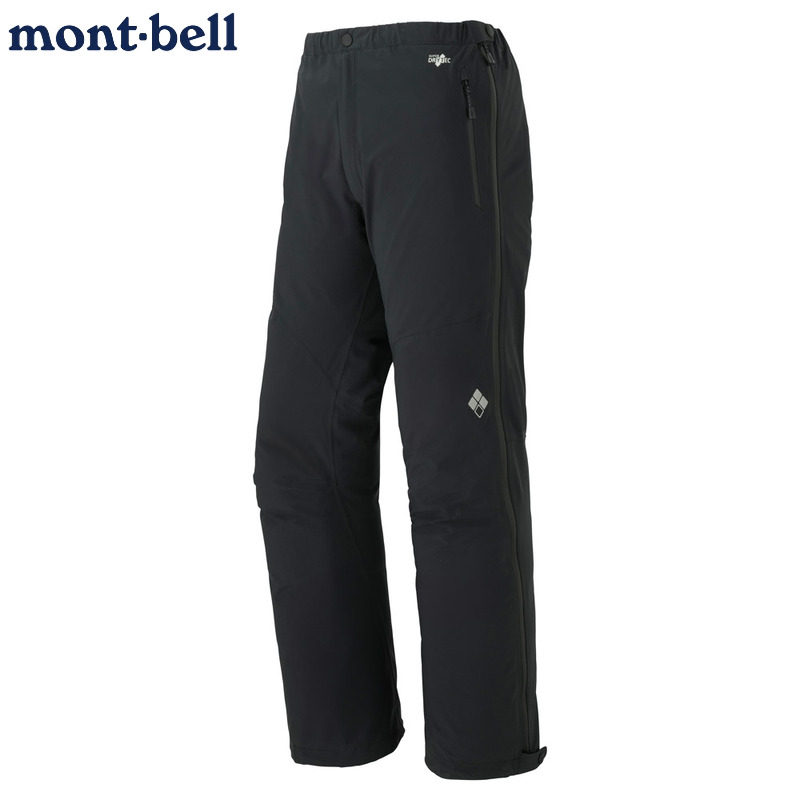 montbell全拉链高山滑雪裤硬壳