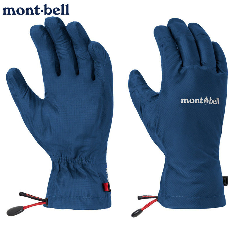 montbell轻质防雨手套户外防水