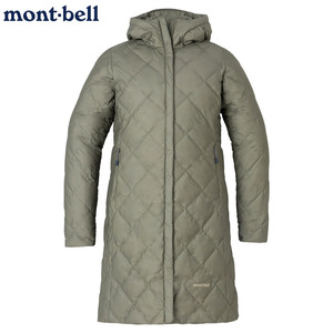 montbell轻便长款羽绒服保暖防水