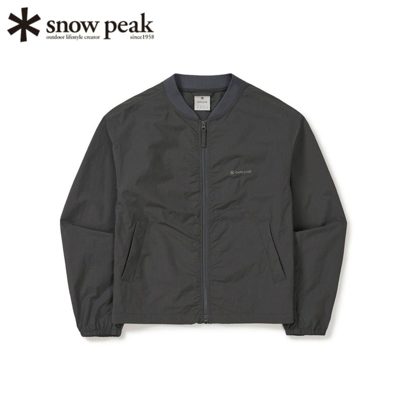 日本snowpeak雪峰女士飞行员夹克
